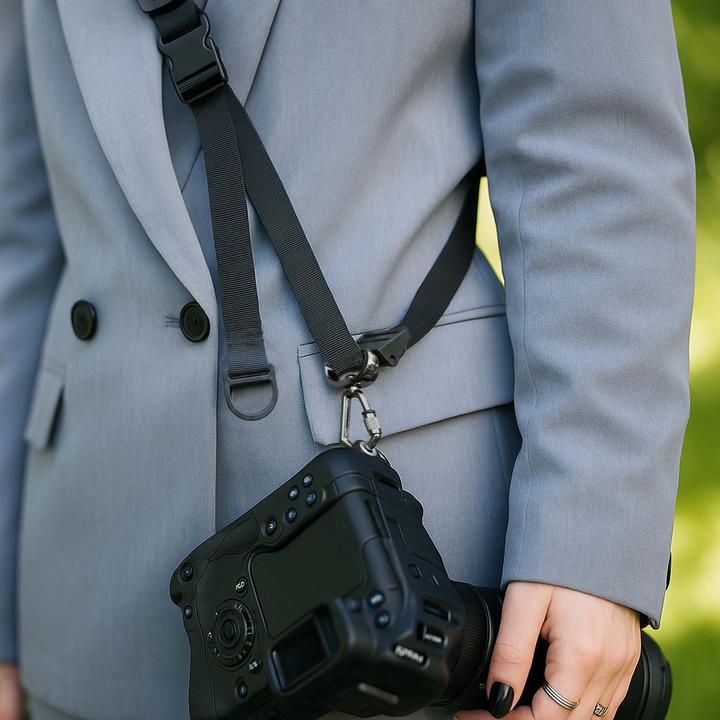 Actual product image mantona TWIN PADDY Quick Strap Kameragurt Schultergurt Tragegurt Trageriemen (Shoulder strap)