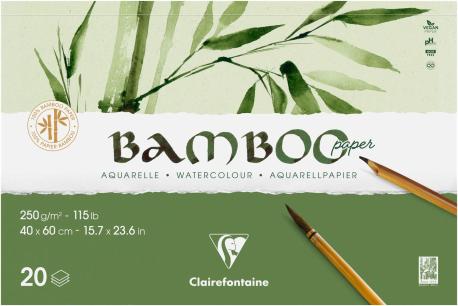 Immagine prodotto Clairefontaine Blocco di bambù (250 g/m², 16x)