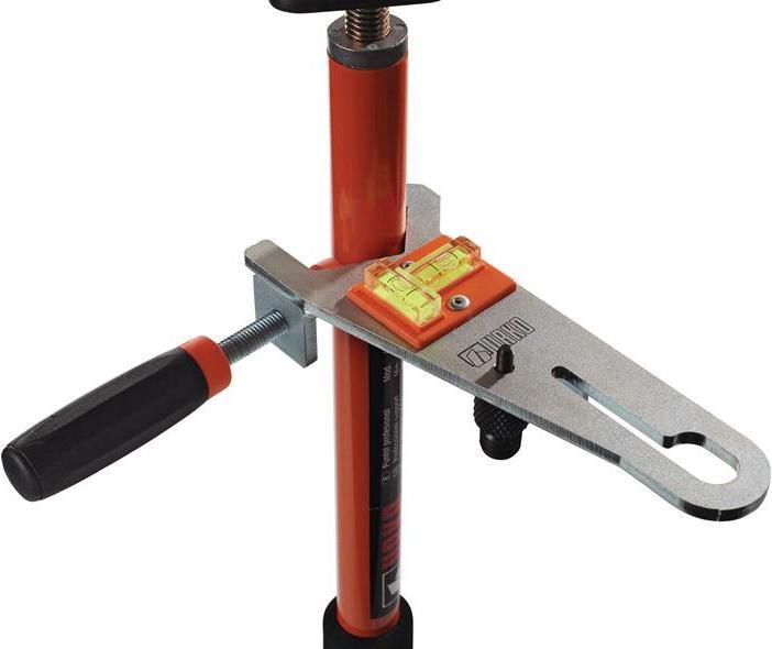 Actual product image Urko Laser holder Tube-Ø 12-32 mm double threaded screw 1/4″ and 1/5″ suitable for mounting support