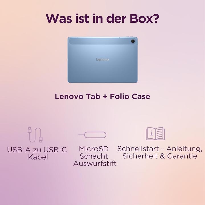 Actual product image Lenovo TB311FU (10.10", 64 GB, Polar Blue)