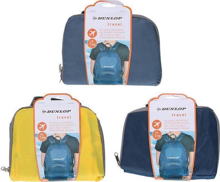 Immagine prodotto Dunlop zaino pieghevole (giallo)
