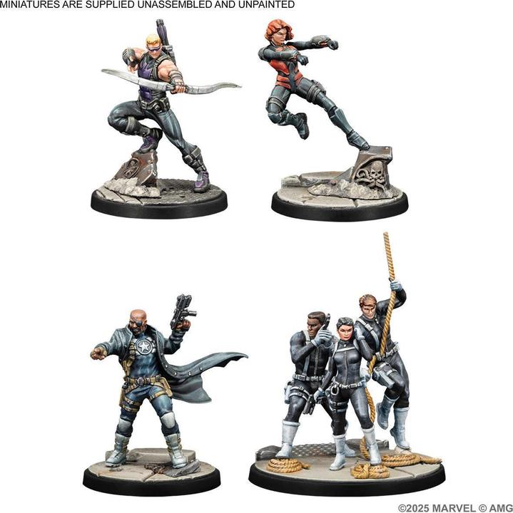 Produktbild Atomic Mass Games Marvel Crisis Protocol - S.H.I.E.L.D. (Spanisch, 2 Spieler)