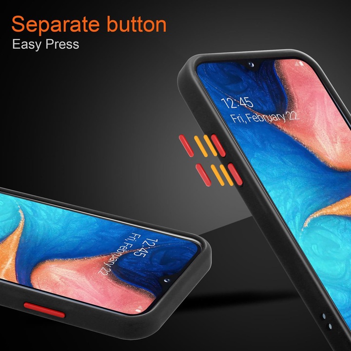 Produktbild Cadorabo Hybrid Matt Cover (Samsung Galaxy A20e)