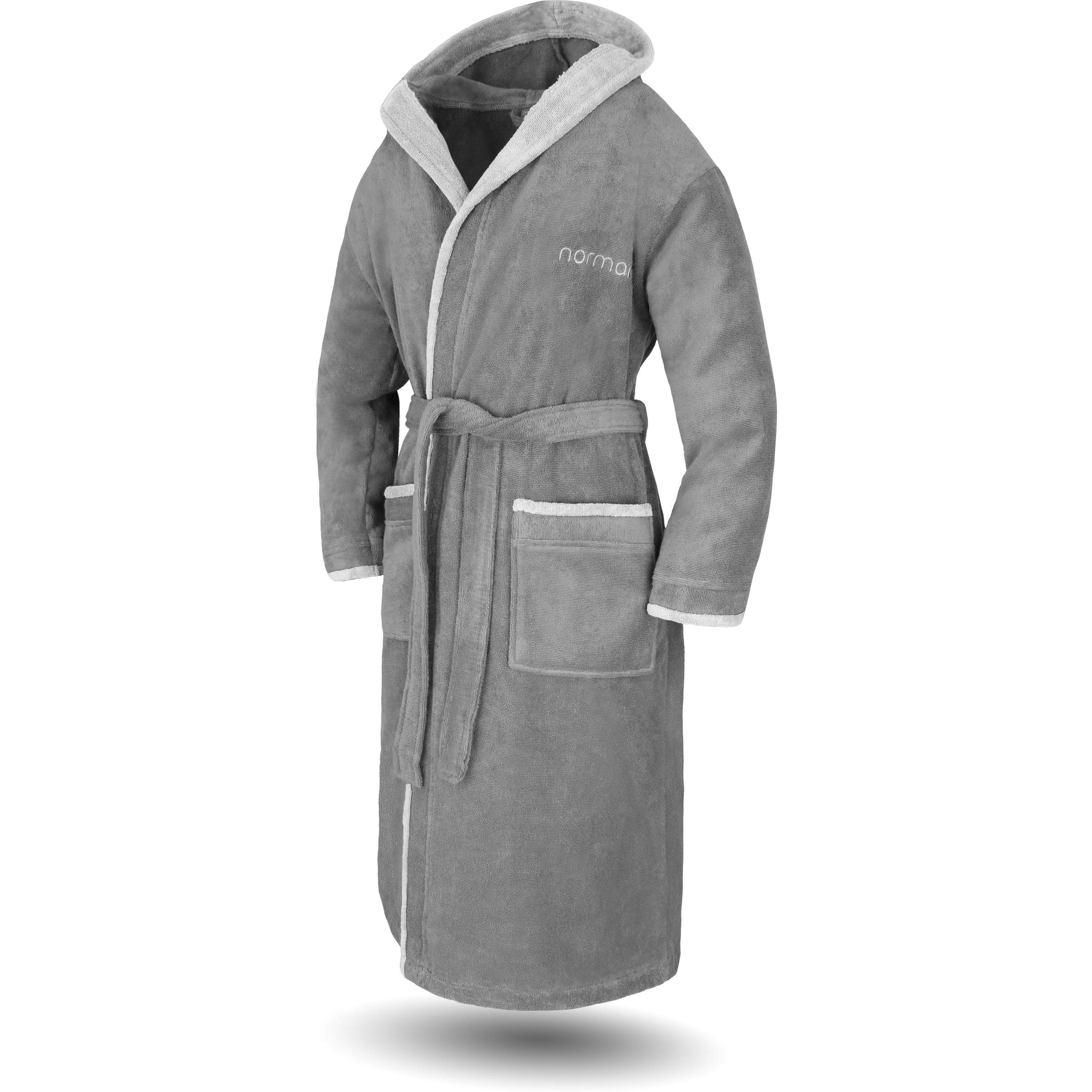 Thumbnail - Normani, Bademantel, Unisex Baumwoll-Bademantel Rob (M)