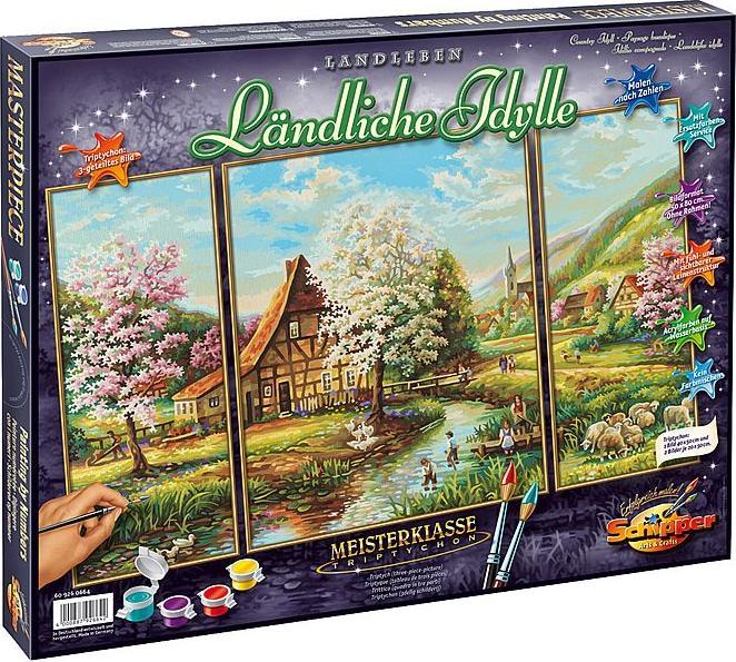 Actual product image Schipper Painting by numbers - Rural idyll