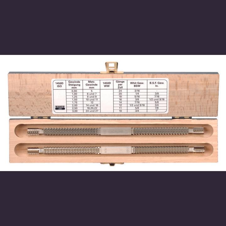 Produktbild Bahco Doppel-Gewindefeilen-Satz, 2tl (230 mm)