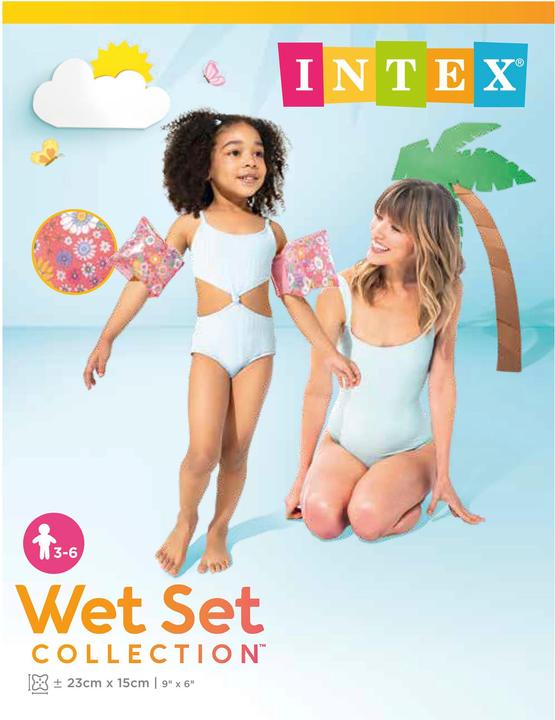 Image du produit Intex Brassards Sweet Blossom 3-6 ans
