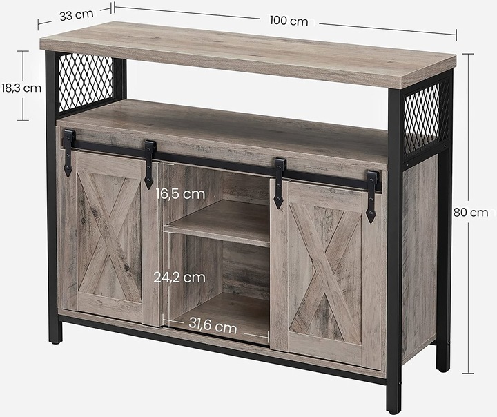 Image du produit Vasagle Sidey (100 x 33 x 80 cm)