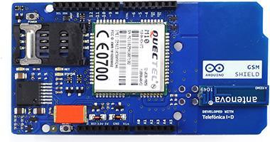 Image du produit Arduino GSM Shield 2 antenne intégrée (Antenne)