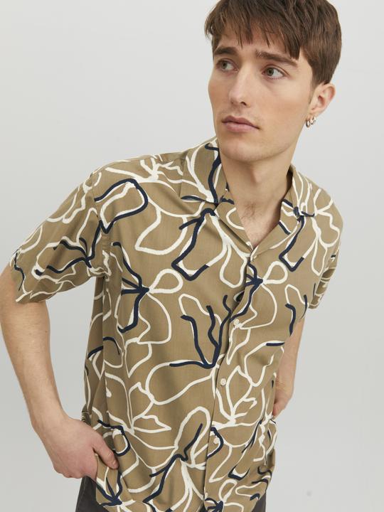 Produktbild Jack & Jones Jprbladrew Print Resort Shirt S/S Ln (M)