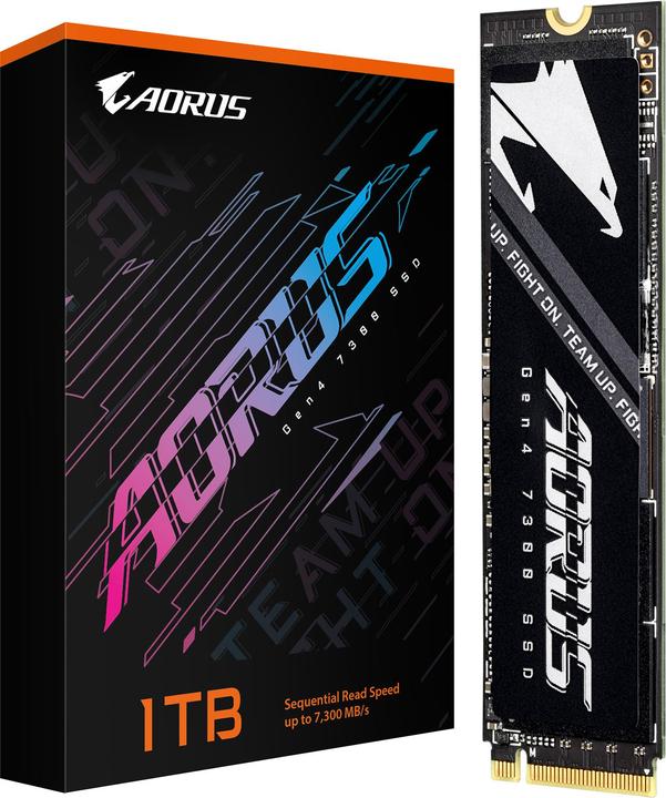 Productafbeelding Gigabyte Aorus Gen4 7300 (1000 GB, M.2 2280)
