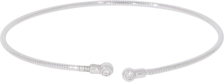 Immagine prodotto Pesavento Bracciale in argento con due diamanti da 0,06ct. WDNAB157 (6.20 cm, Argento 925)