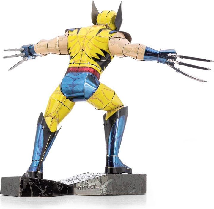 Actual product image Metal Earth Marvel Wolverine MMS481