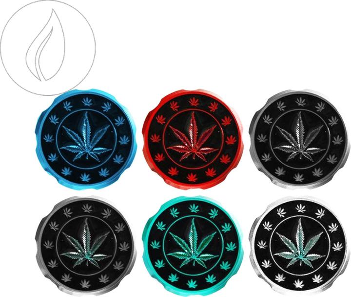 Produktbild Black Leaf Weed Leaf Grinder 4er Assort