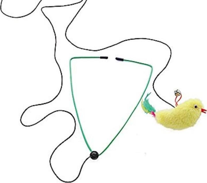 Actual product image Nobby Katzen-Spielzeug Plüschmaus mit Rassel, 4 Stück, 5 cm (Plush toy cat)