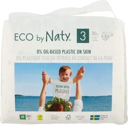 Actual product image Naty Organic diaper (Size 3, Pack, 30 Piece)