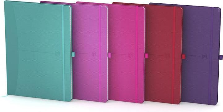 Produktbild Oxford Signature Notizbuch,Sortierte leuchtende Farben (B5, Liniert, Harter Einband)