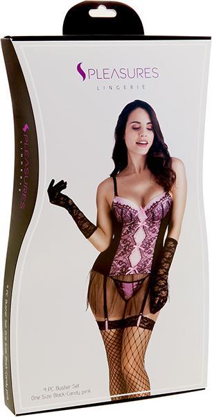 Produktbild S Pleasures Set Bustier Set (One Size)