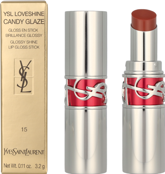 Produktbild Yves Saint Laurent Rouge Volupte Candy Glaze Lipgloss 15 (15 Showcasing Nude)