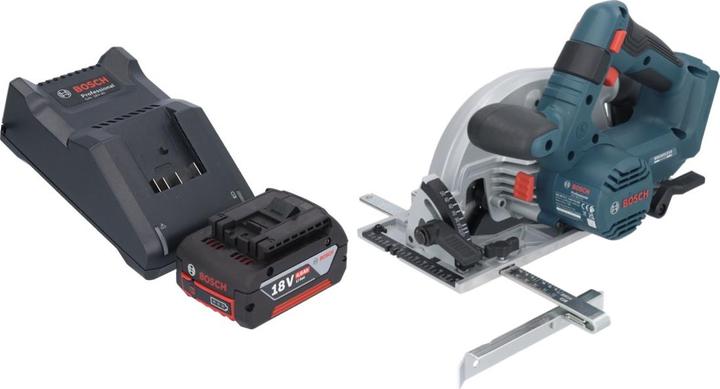 Actual product image Bosch Professional Bosch GKS 18V-57-2 Professional cordless circular saw 18 V 165 mm brushless + 1x rechargeable