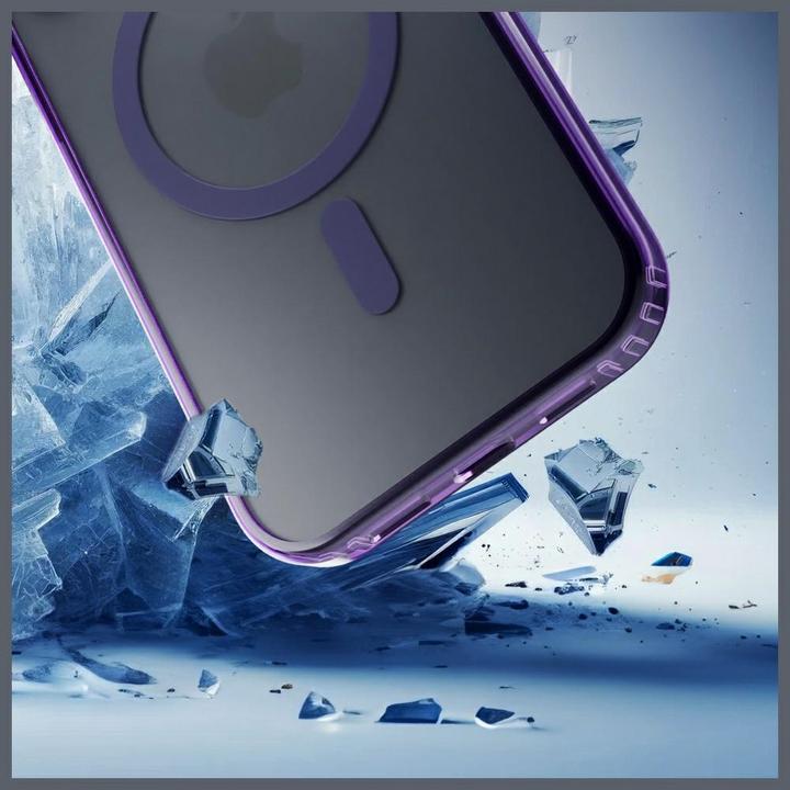 Produktbild 3MK Etui Frosty MagCase do Apple iPhone 17 fioletowy (Apple iPhone 17)