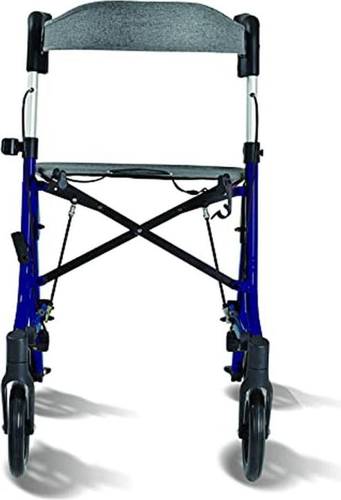Identites Rollator Neo Light M blauw metaal volwassenen