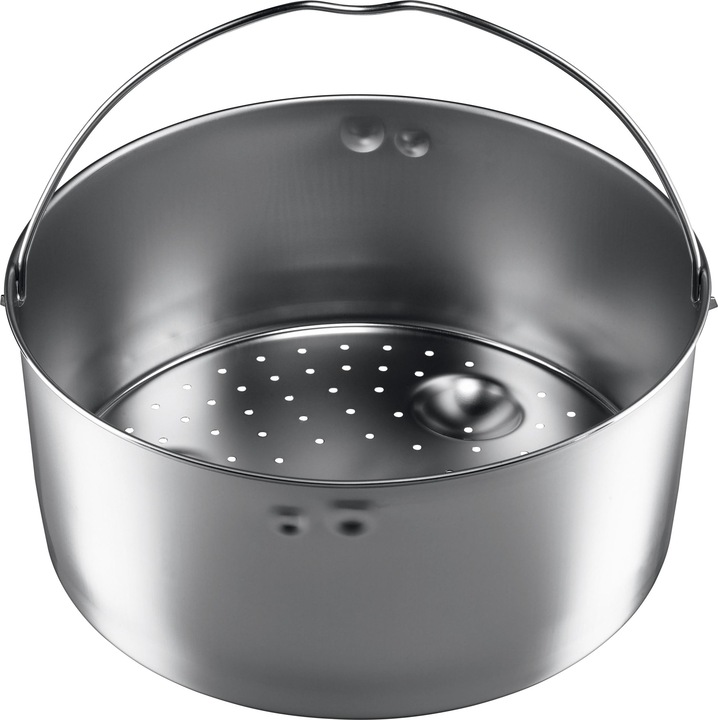 Produktbild Silit Schnellkochtopf Einsatz Dünsteinsatz gelocht hoch für 22cm Sicomatic (21 cm, Metall)