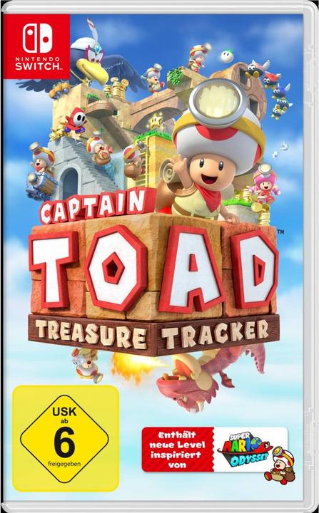 Actual product image Nintendo Captain Toad Treasure Tracker (Switch, DE)