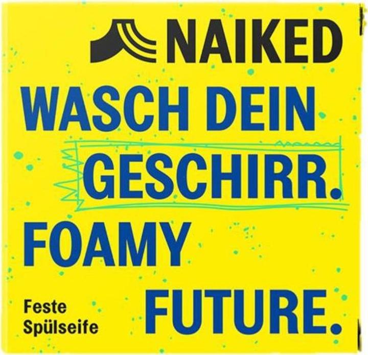 Naiked Handspülmittel Feste Spülseife – Zitrus 80 g (Fest)