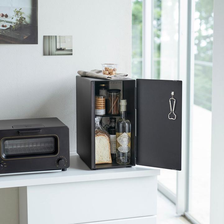 Actual product image Yamazaki High bread bin tower