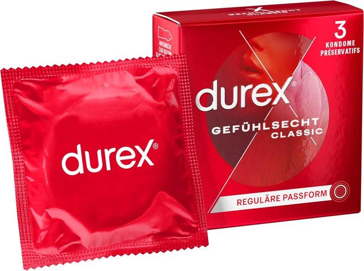 Productafbeelding Durex Gefühlsecht Classic (3 Pcs.)