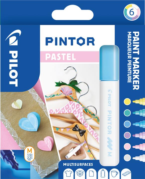 Produktbild Pilot Pintor Medium Set à 6 Pastell (6x)