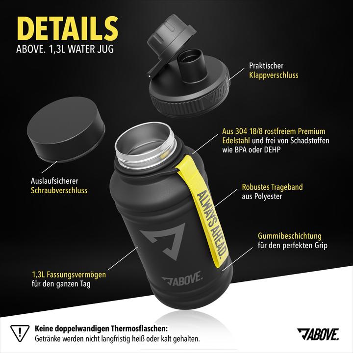 Actual product image Above Trinkflasche (1.30 l)