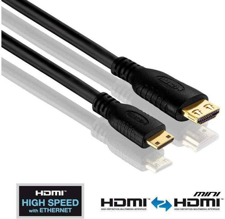 Actual product image Purelink HDMI (Typ A) — mini HDMI (Typ C) (2 m)