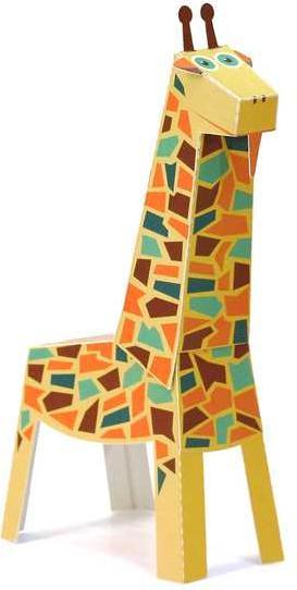 Actual product image Pukaca Paper toys. Maxi Giraffes (1 x)