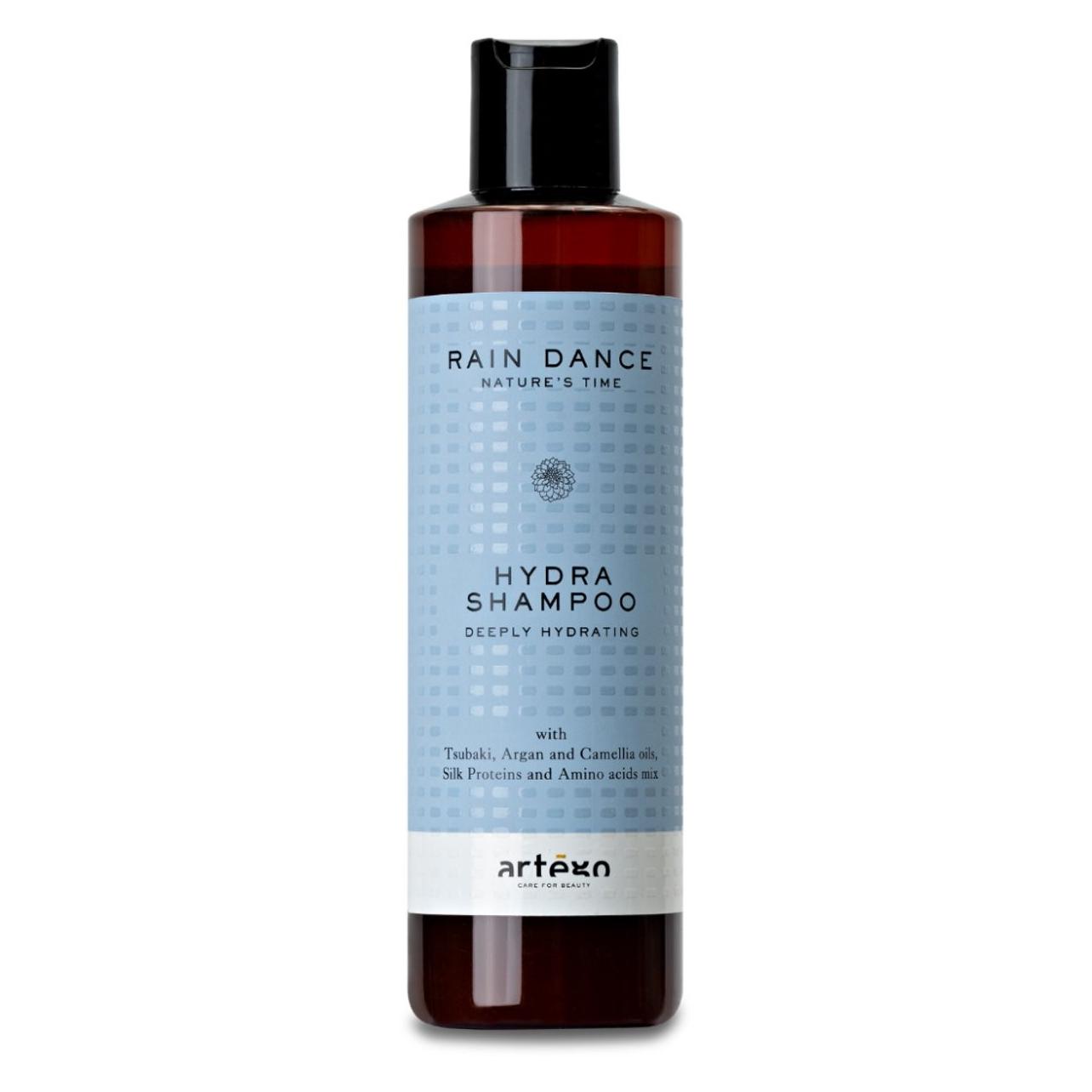 Artègo, Shampoo + Conditioner, Rain Dance Hydra Shampoo Voor Intensief Gehydrateerd Haar 250ml (Vloeibare Shampoo, 250 ml)
