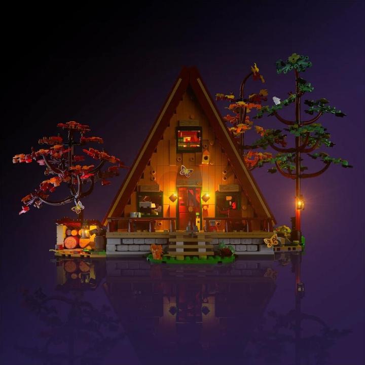 Produktbild Light my bricks LMB 2.0 LED Licht Set für LEGO® 21338 Finnhütte