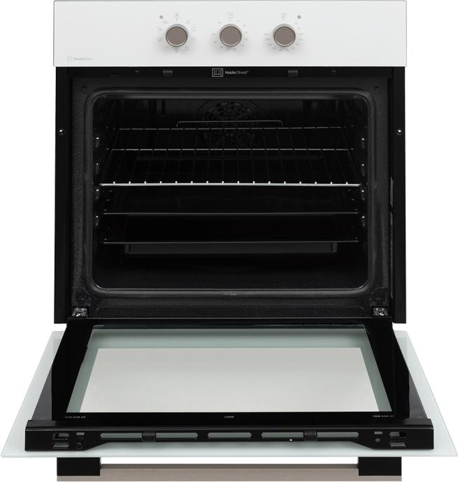 Image du produit Vox Four à encastrer SBM 6510W3D (A, 65 l, 9+3 prog., SteamBase, 3D Cook)