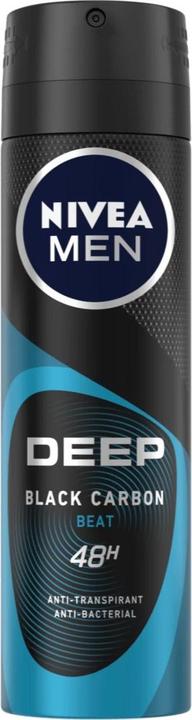 Produktbild NIVEA Men Deo Spray Deep Beat 150 Ml (Spray, 150 ml)