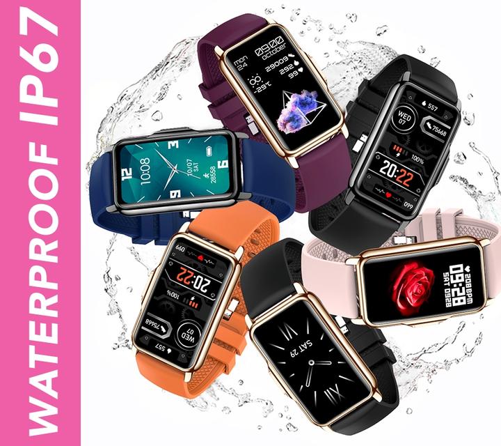 Produktbild DAMEN-SMARTWATCH RNCF04 – SPORTMODI, SCHLAFÜBERWACHUNG (sr050b)