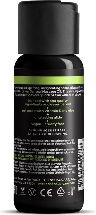 Produktbild Wicked Sensual Care wicked sensual massage oil lavender rosemary 120ml (120 ml)