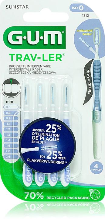 Image du produit GUM Trav-Ler (4 x, 0.60 mm)