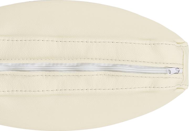 Produktbild Beliani Linkes Leder-Ecksofa beige Farbe OSLO (Ecksofa)