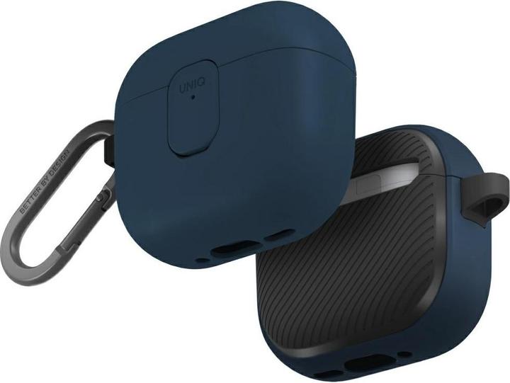 Actual product image Uniq Case Clyde for AirPods 4 Lock Case blue (Headphone sleeve)