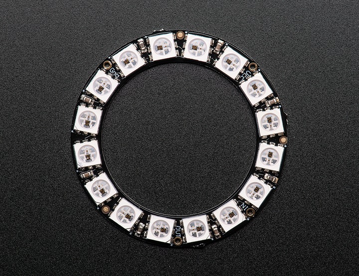 Image du produit Adafruit NeoPixel Ring 16 x WS2812 5050 RGB LED