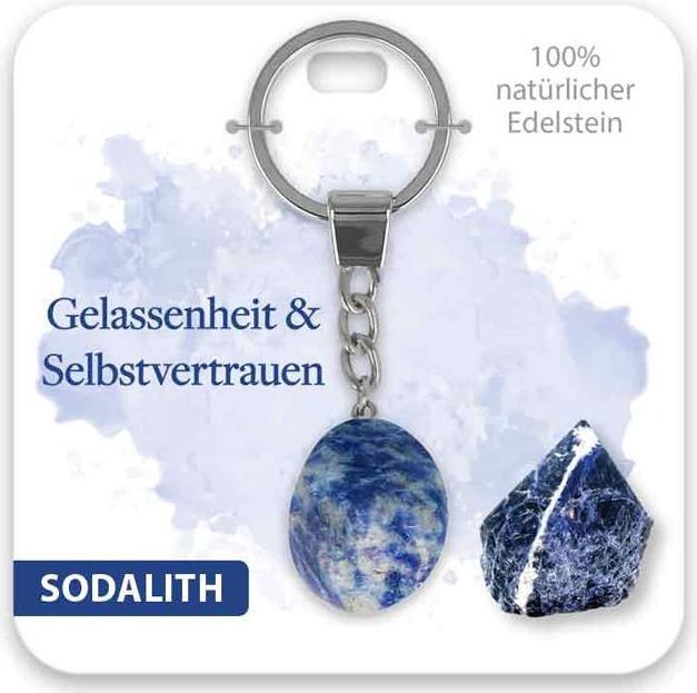 Actual product image BB Klostermannn Schlsselanhnger Edelstein Sodalith