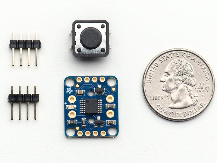 Actual product image Adafruit Push-button Power Switch Breakout
