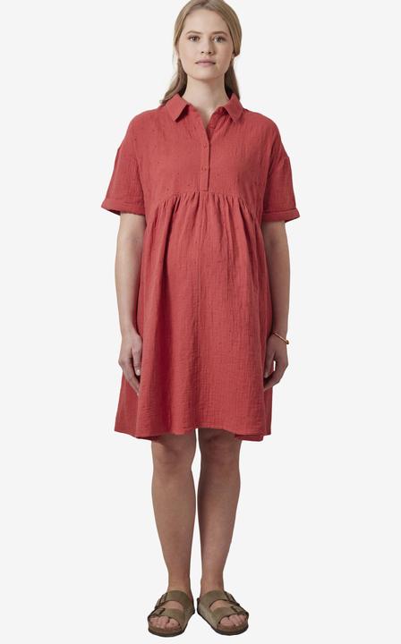 Actual product image Vertbaudet Hemdblusenkleid für Schwangerschaft und Stillzeit (34)