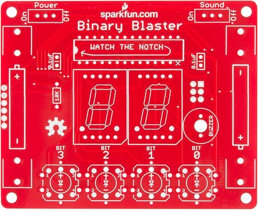 Produktbild SparkFun Binary Blaster Kit