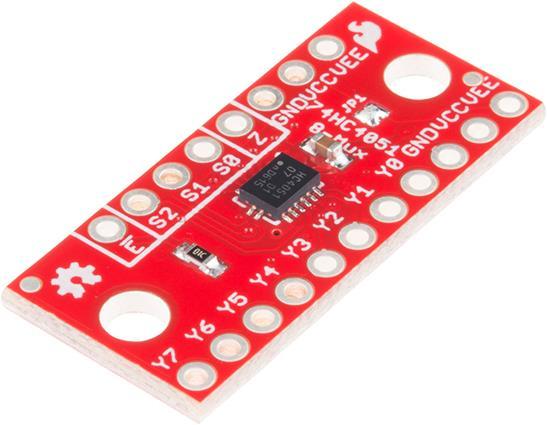 Image du produit SparkFun Multiplexeur Breakout 8 canaux (74HC4051) (Divers)